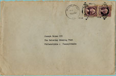 envelope front